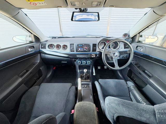 Interior of CZ4A LANCER EVOLUTION X GSR.