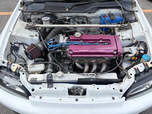 B18C VTEC engine.