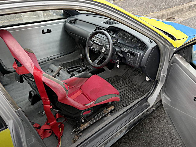 Interior of SPOON livery EG6 HONDA CIVIC.