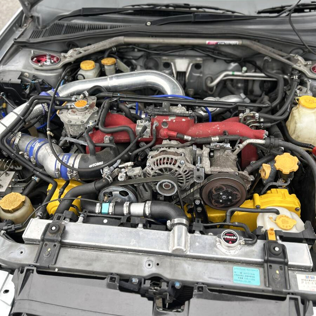 GDB EJ207 With HKS 2.2L STROKER KIT and TOMEI ARMS T440M TURBOCHARGER.