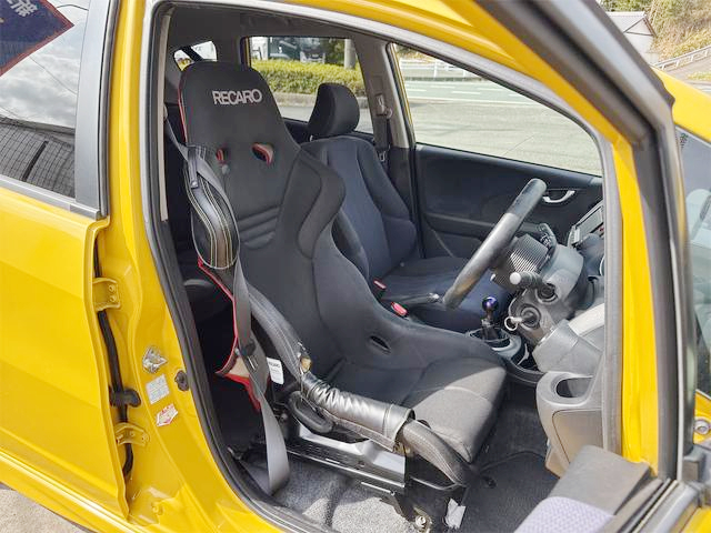 RECARO seat of GE8 FIT RS 10th ANNIVERSARY.