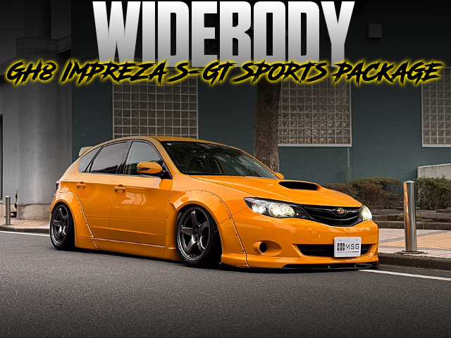 WIDEBODY GH8 IMPREZA S-GT SPORTS PACKAGE.