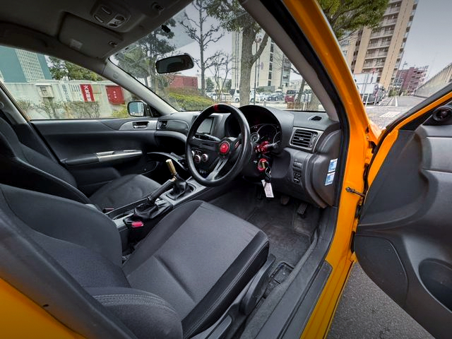 Interior of WIDEBODY GH8 IMPREZA S-GT SPORTS PACKAGE.