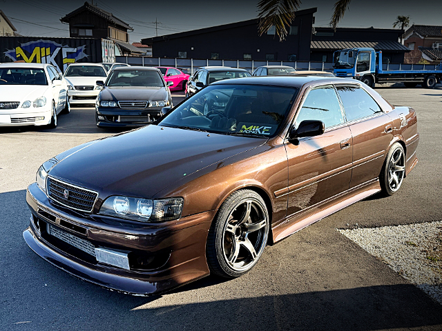 Front exterior of JZX100 CHASER TOURER-V.