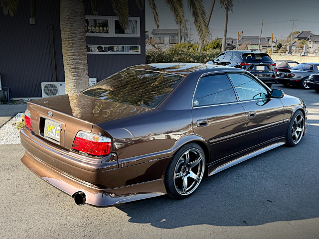 Rear exterior of JZX100 CHASER TOURER-V.