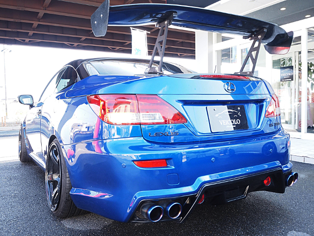 Rear side exterior of GSE21 LEXUS IS350C.