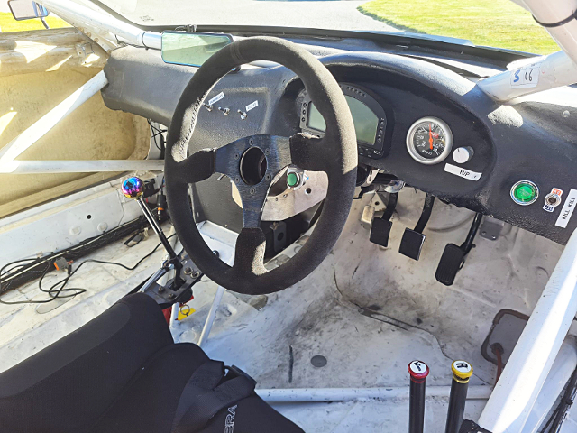 Interior of TOYOTA MR-S.