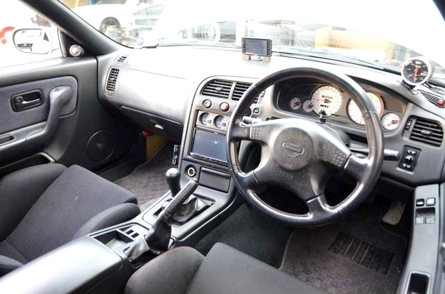 Interior of R33 SKYLINE GT-R.