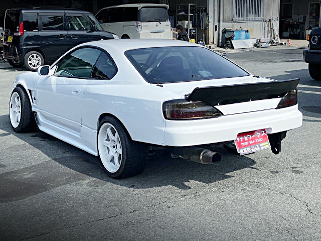 Rear exterior of WIDEBODY S15 SILVIA.