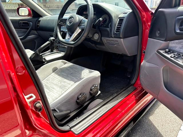 Interior of STATIC HR34 SKYLINE 4-DOOR GT.