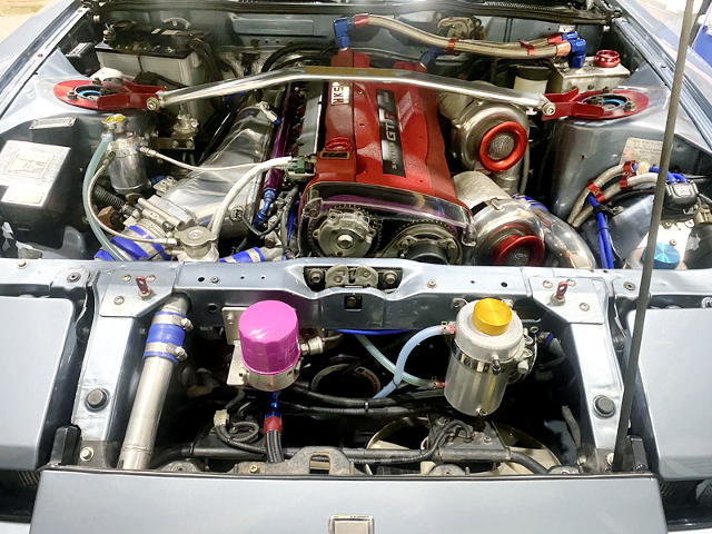 RB26 2.8L Stroker and KKK 3072 TWIN TURBO.