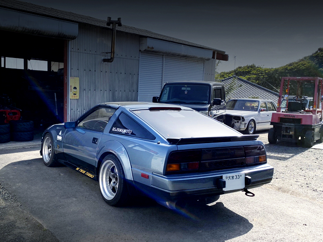 Rear exterior of Z31 NISSAN 300ZX 50th Anniversary Edition.