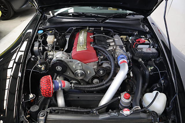 F22C 2.2L VTEC with HKS GT SUPERCHARGER.