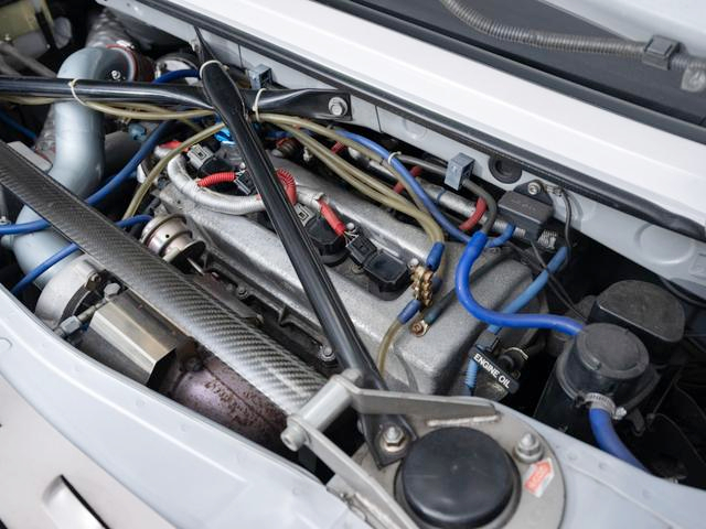 1ZZ-FE with APEXi TURBO.