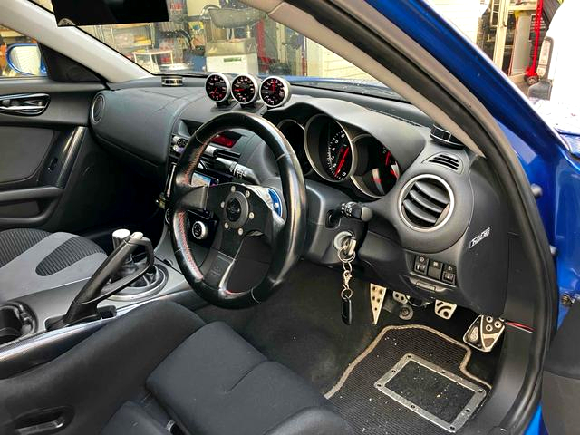 Interior of SE3P MAZDA RX-8 TYPE-S.