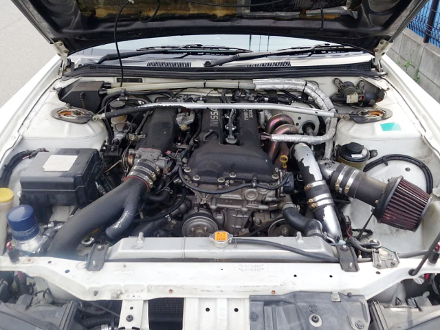 SR20 2.2L STROKER and HKS GT-RS TURBO.