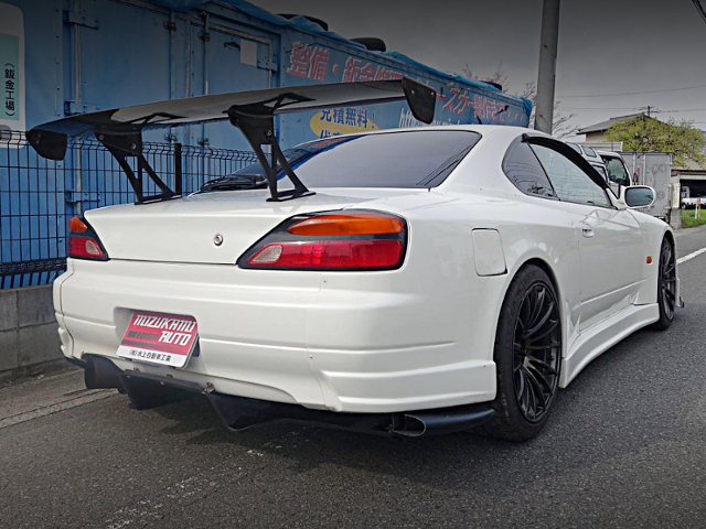 Rear exterior of S15 NISSAN SILVIA.