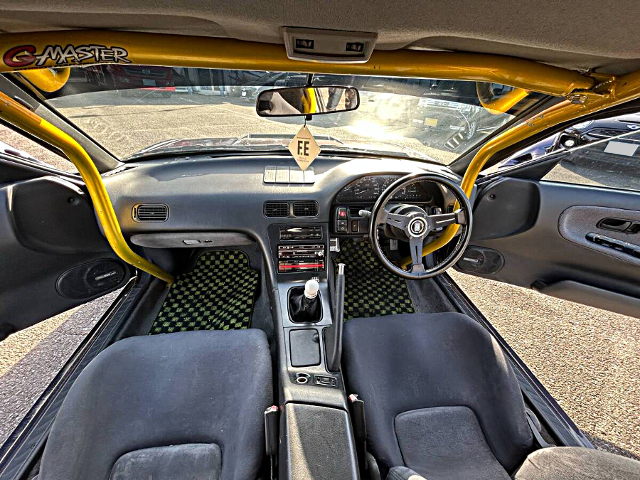Interior of ORIGIN Labo WIDEBODY KRPS13 180SX.