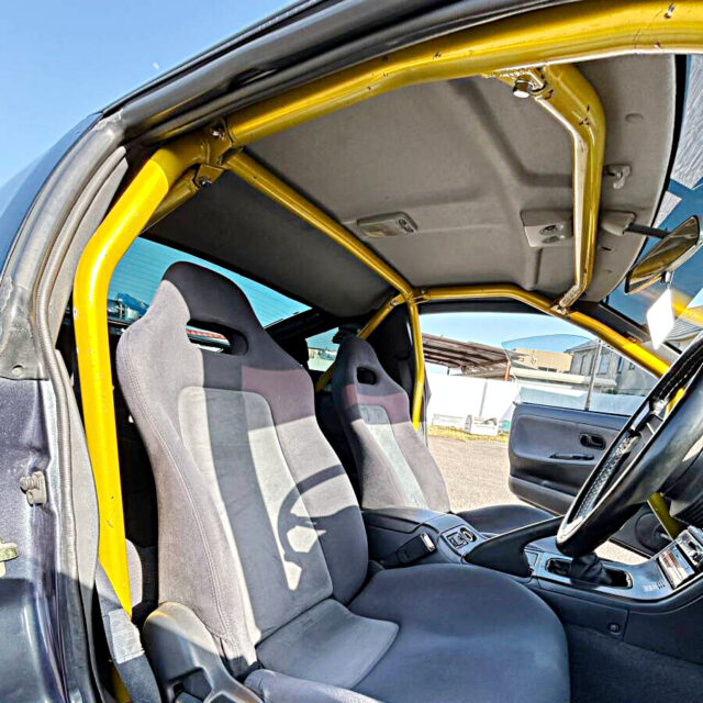 Roll cage and Seats of ORIGIN Labo WIDEBODY KRPS13 180SX.
