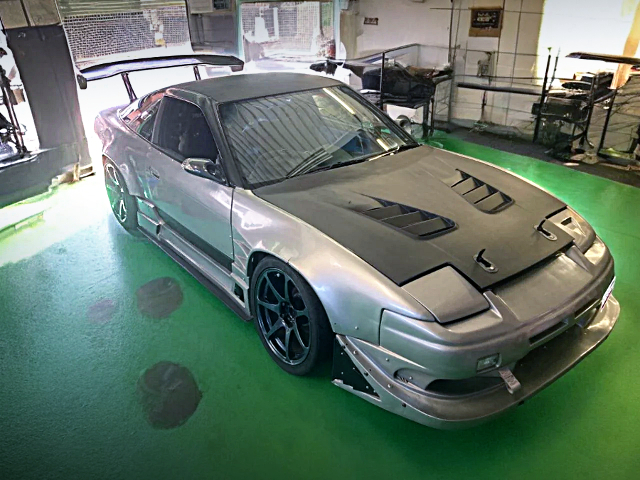 Front exterior of NISSAN 180SX TYPE-S.