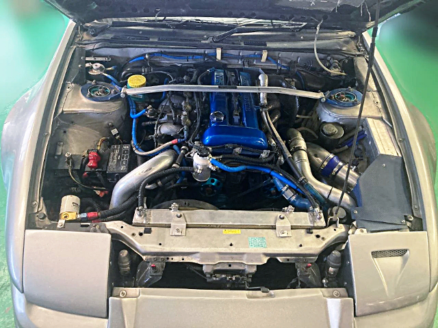 SR20DET with HKS GT-RS TURBOCHARGER.