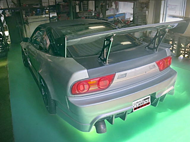 Rear exterior of NISSAN 180SX TYPE-S.