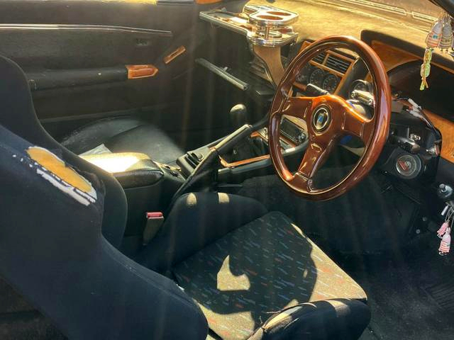 Interior of 2nd Gen TOYOTA SOARER.