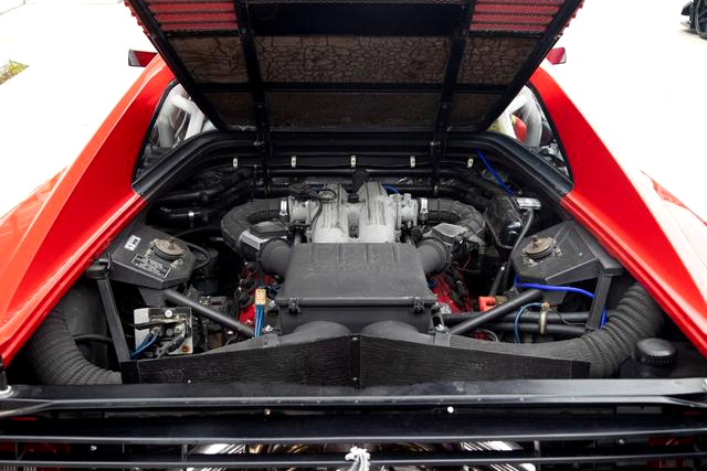 Engine of Static FERRARI 348 CHALLENGE.