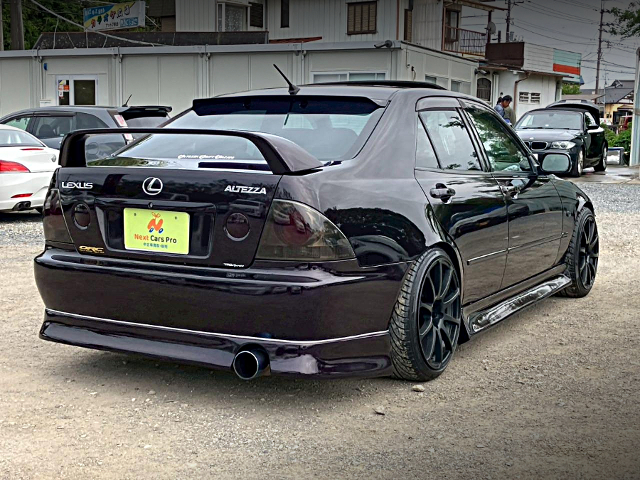 Rear exterior of ALTEZZA RS200 Z-EDITION.