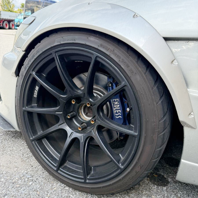 ENDLESS brake caliper.
