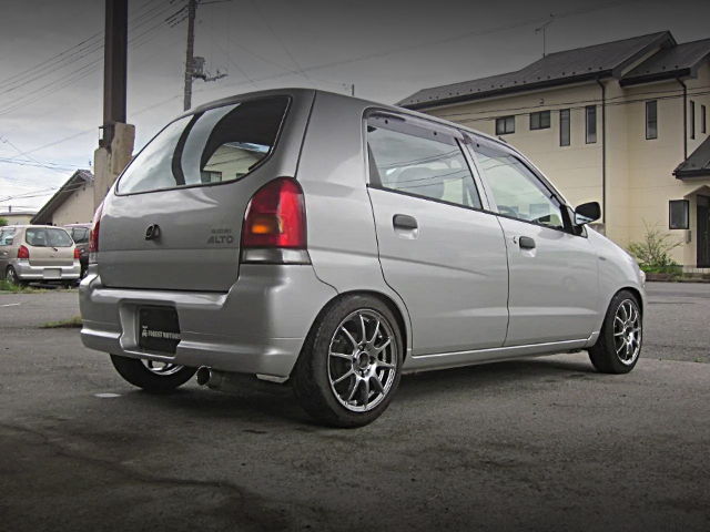 Rear exterior of 5th Gen ALTO 21th CENTURY MEMORIAL SPECIAL LX.