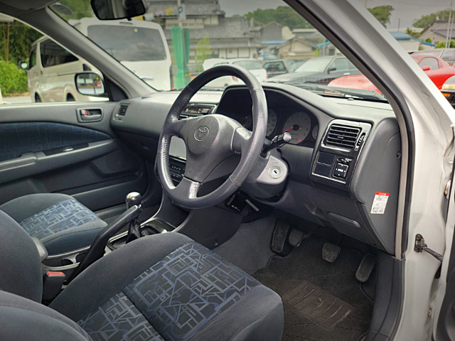 Interior of AT210 TOYOTA CARINA 1600 GT.