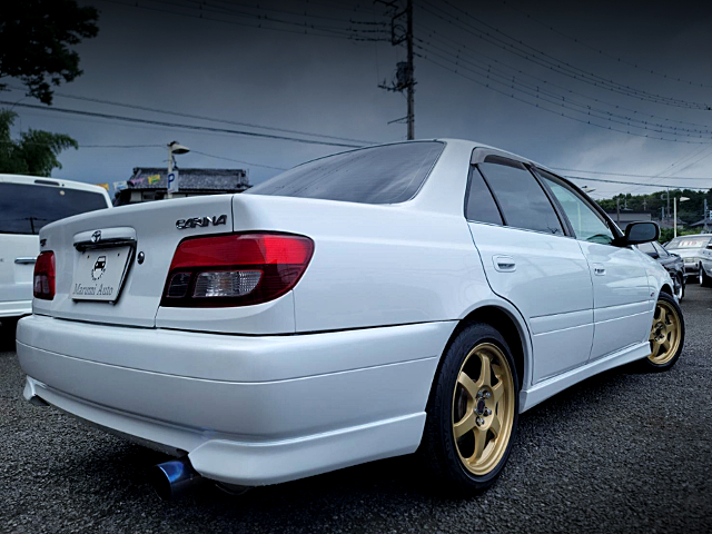 Rear exterior of AT210 TOYOTA CARINA 1600 GT.