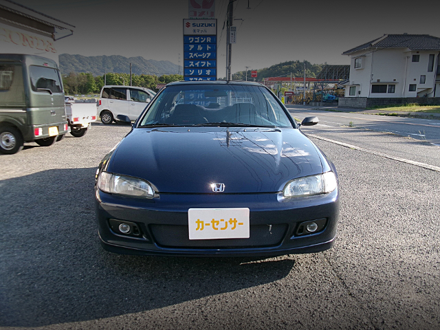 Front exterior of EJ1 CIVIC COUPE.