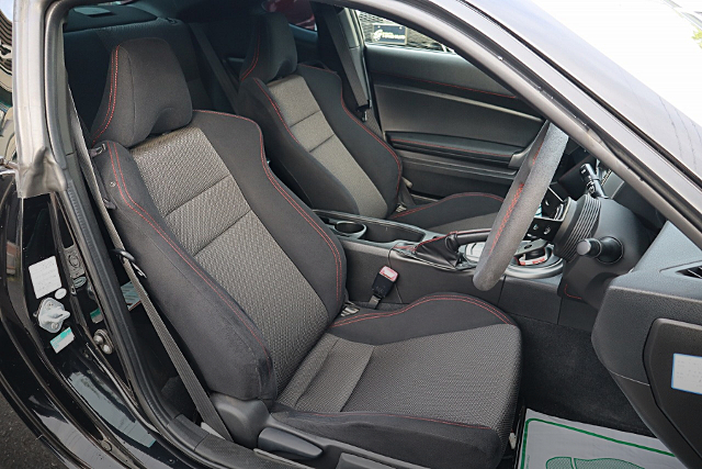Interior seats of Static ZC6 SUBARU BRZ S.