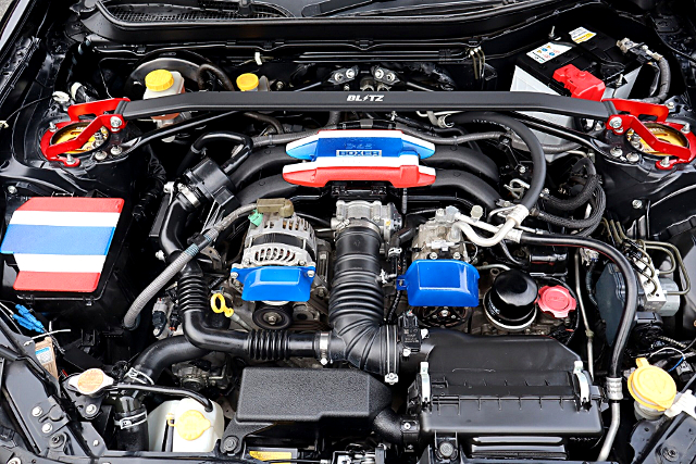 FA20 boxer engine.