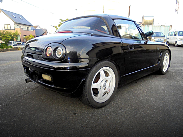 Rear exterior of SUZUKI CAPPUCCINO.