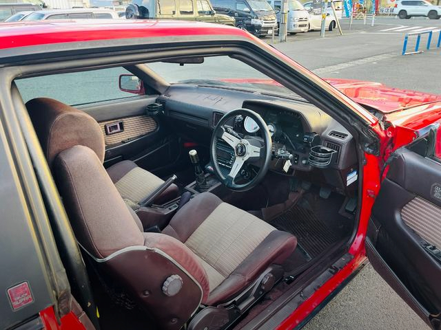 Interior of 2nd Gen TOYOTA CELICA XX.