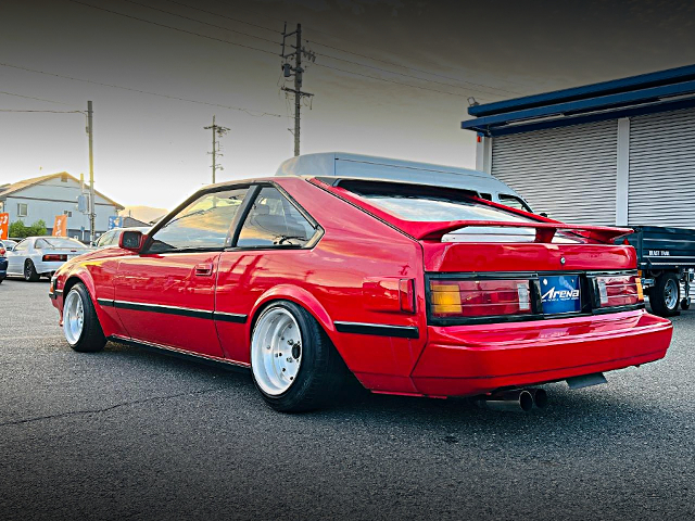 Rear exterior of 2nd Gen TOYOTA CELICA XX.