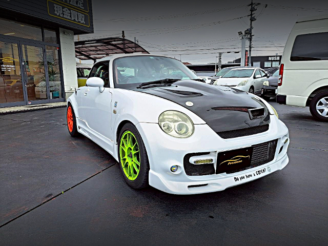 Front exterior of 1st Gen L880K DAIHATSU COPEN.