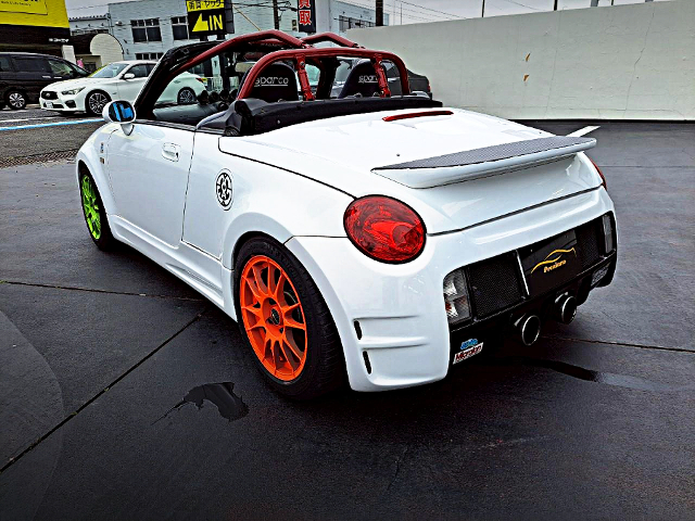 Rear exterior of 1st Gen L880K DAIHATSU COPEN.