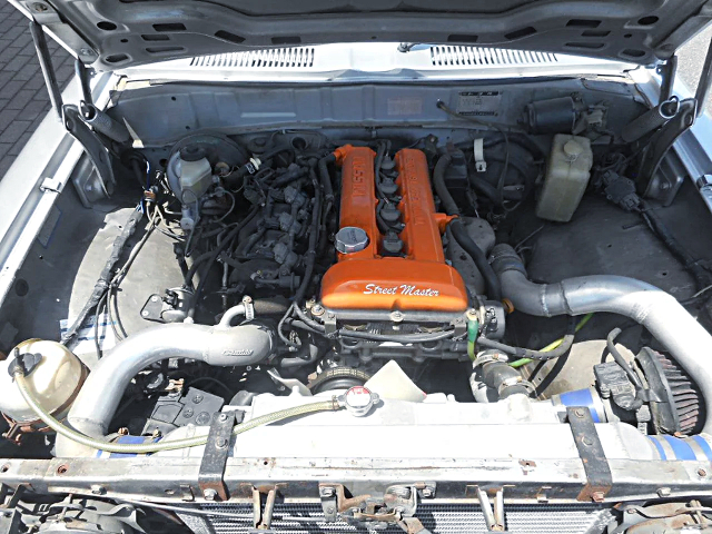 SR20DET turbo engine.