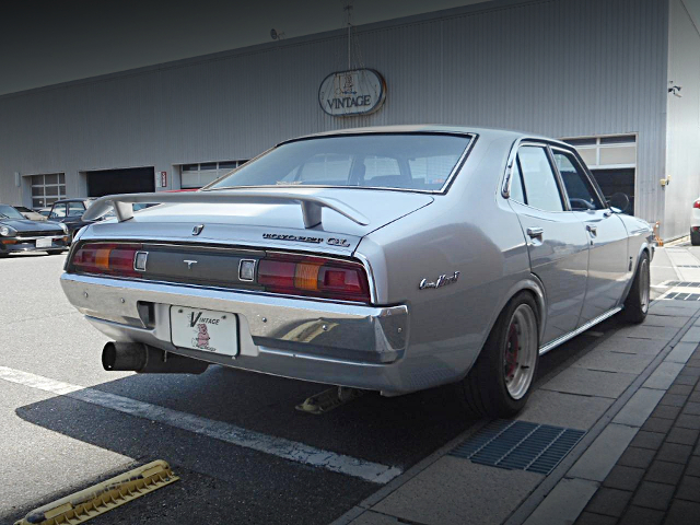 Rear exterior of 2nd Gen TOYOTA CORONA MARK 2.