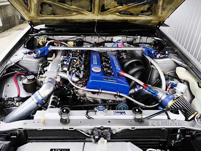 TOMEI GENESIS COMPLETE ENGINE with GREDDY T78-29D SINGLE TURBO.