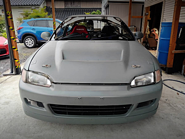 Headlights of EG6 HONDA CIVIC SiR2.