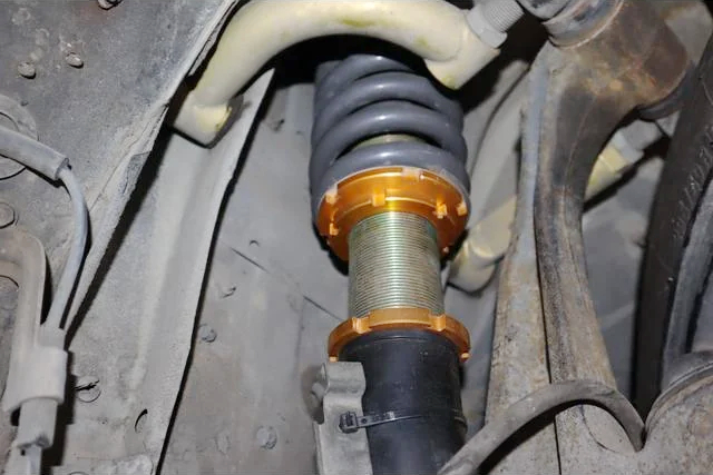 Coilover of ER34 SKYLINE 2-DOOR 25GT TURBO.