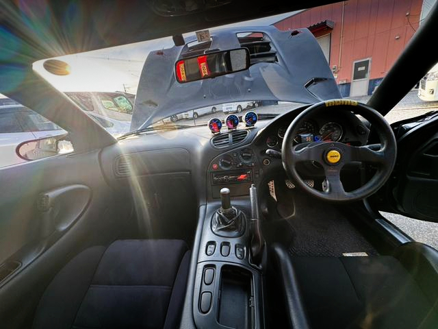 Interior of FEED AFFLUX GT3 WIDEBODY FD3S RX-7 TYPE-R.