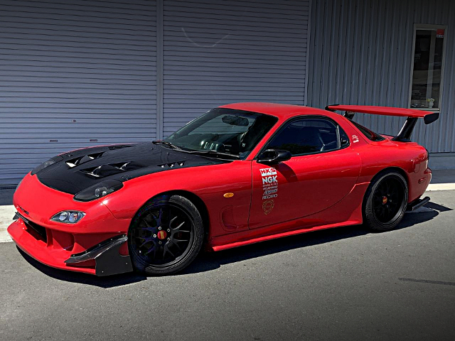 Front exterior of FD3S RX-7 K-LIMITED of Limited.