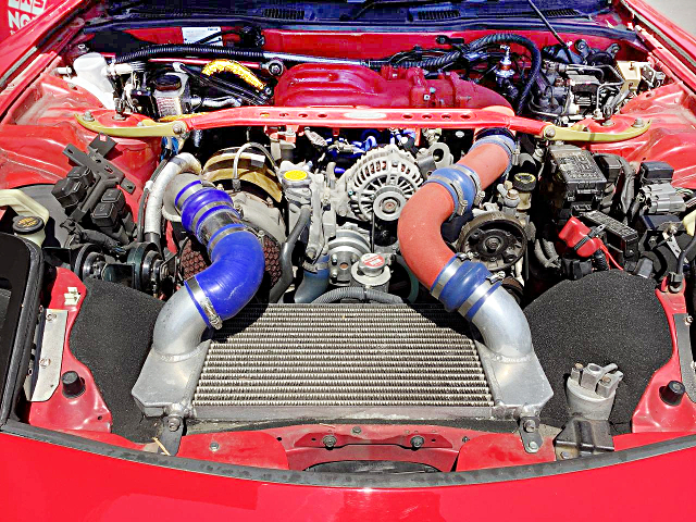 13B-REW With GARRETT SINGLE TURBO.