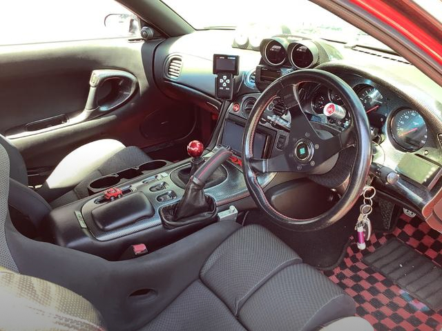 Interior of FD3S RX-7 K-LIMITED of Limited.